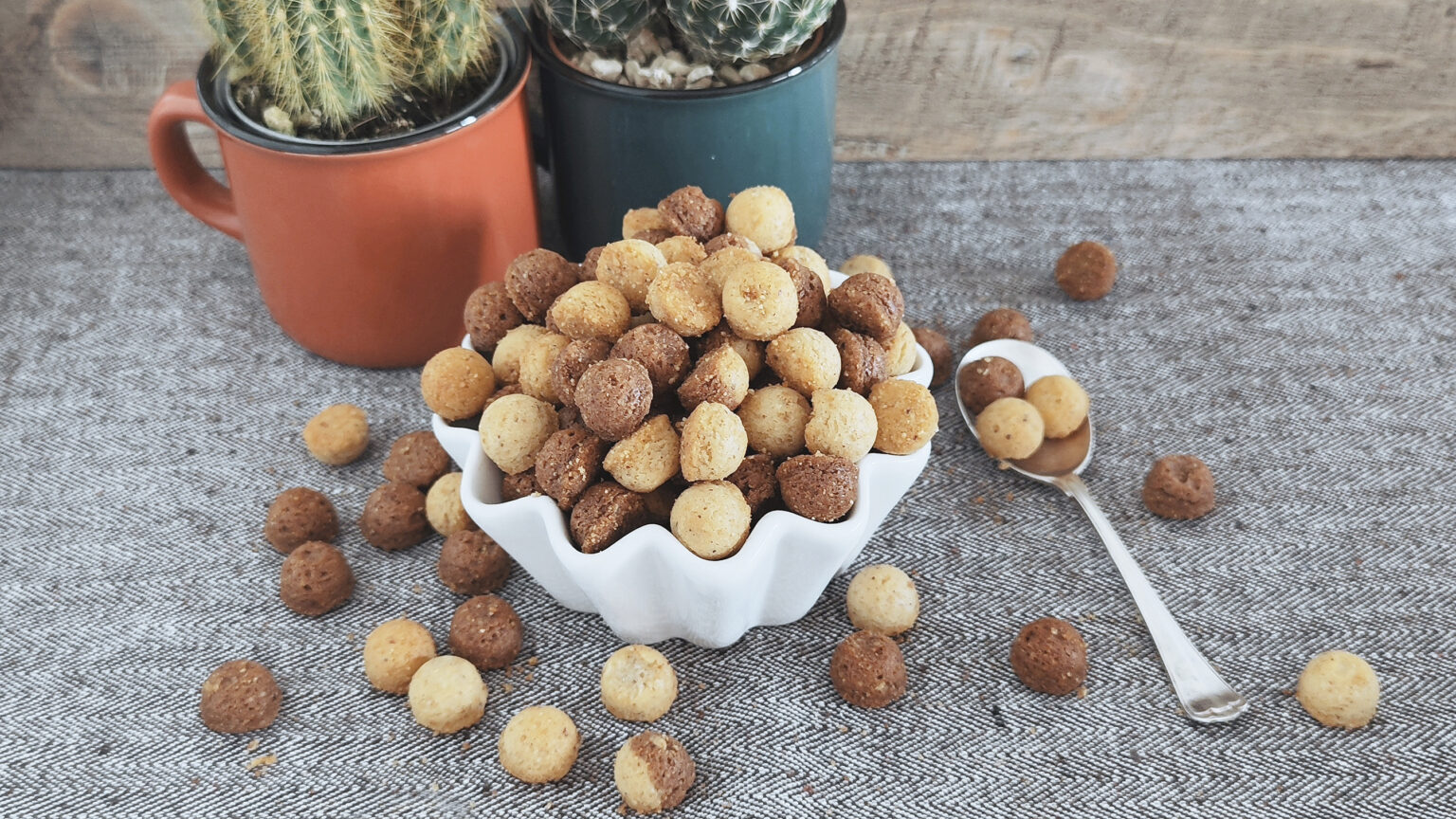 Biscotti chetogenici come cereali