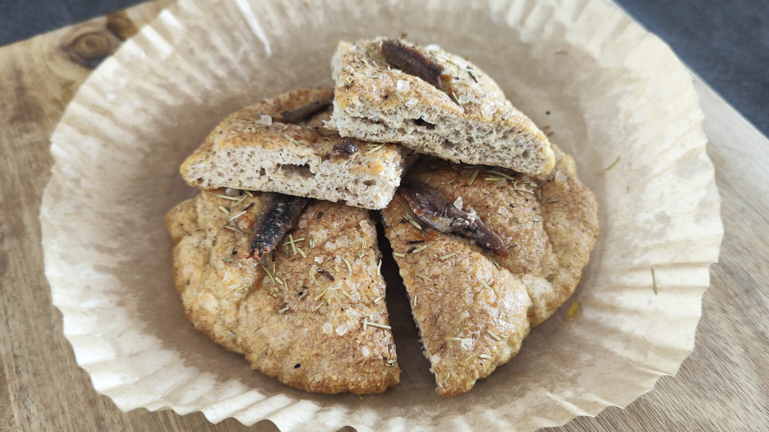 Focaccia chetogenica