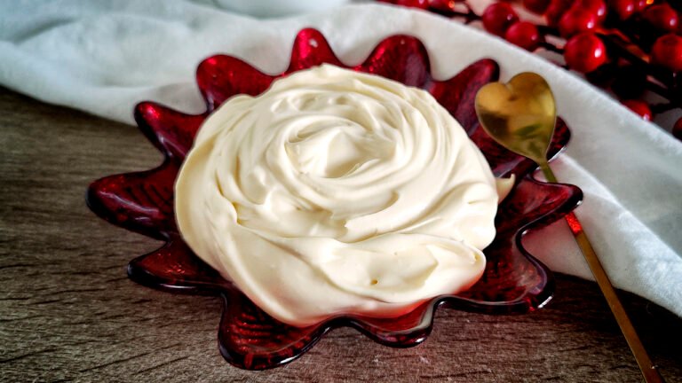 Crema al mascarpone chetogenica Crema al mascarpone keto