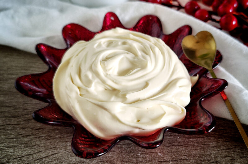 Crema al mascarpone chetogenica