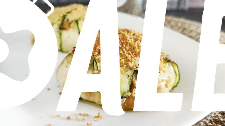 Keto Tomini in crosta di zucchine