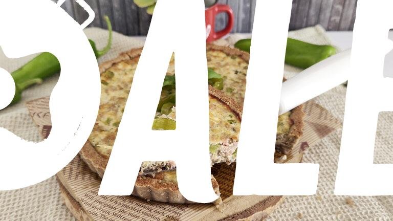 Torta salata salsiccia e friggitelli keto low carb Torta salata keto salsiccia e friggitelli