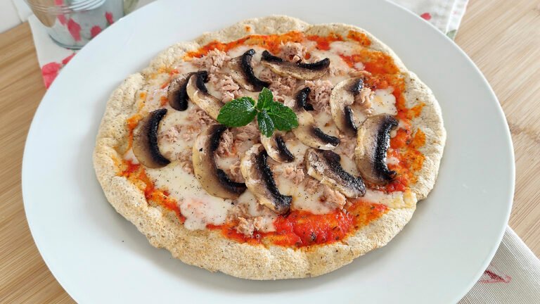 Base per pizza chetogenica senza farina