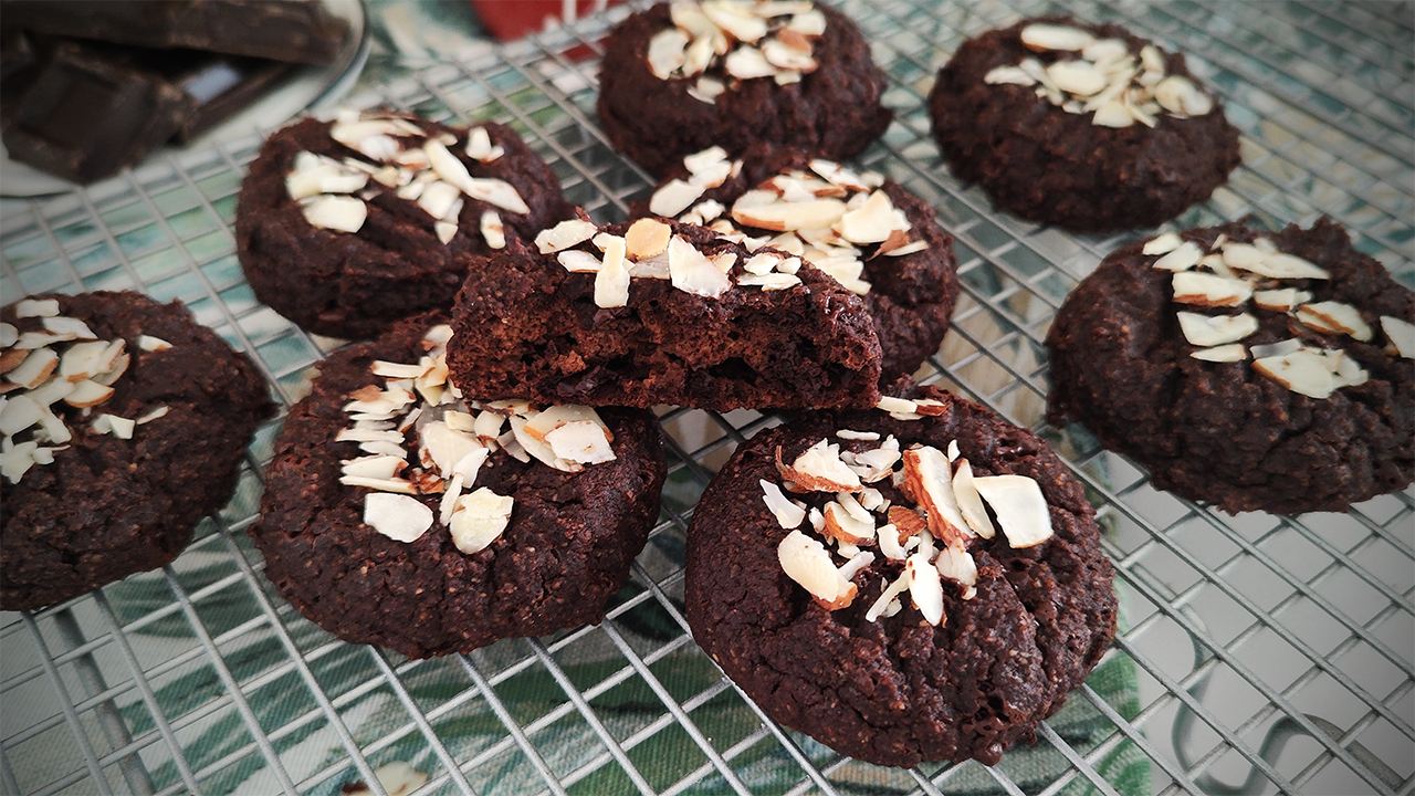 Biscotti al cioccolato chetogenici Biscotti al cioccolato chetogenici
