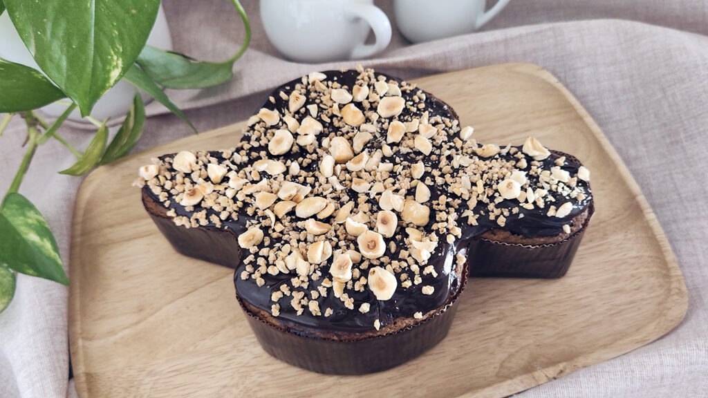 Colomba di Pasqua keto al cioccolato