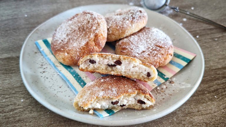 Iris keto con ricotta: dolce senza glutine in friggitrice ad aria Iris keto con ricotta