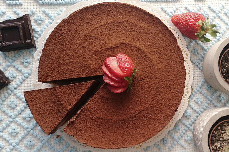 Cheesecake keto al cioccolato