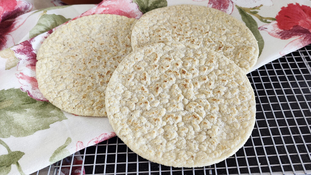 Piadina chetogenica con farina di mandorle