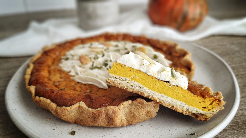 Pumpkin Pie Keto in versione salata