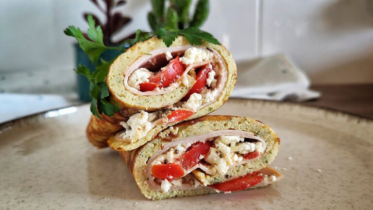 Rotolo di cavolfiore keto: soffice, leggero e senza glutine Rotolo di cavolfiore keto