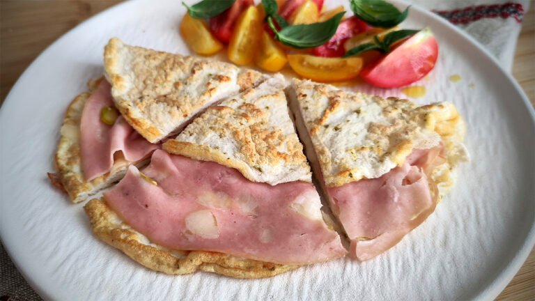Piadina di albumi keto