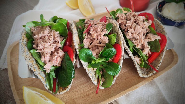 Tacos keto ai semi di chia Tacos keto ai semi di chia