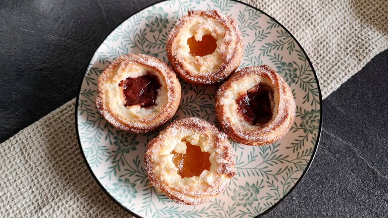 Crostatine keto di pasta frolla montata