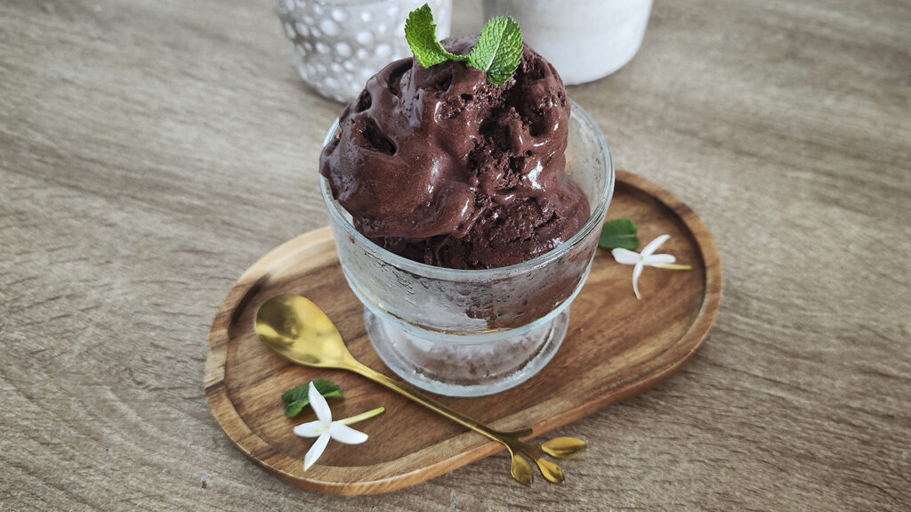 Granita al cioccolato chetogenica