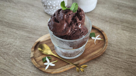 Granita al cioccolato chetogenica