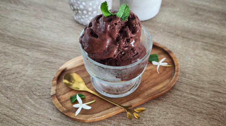 Granita al cioccolato chetogenica