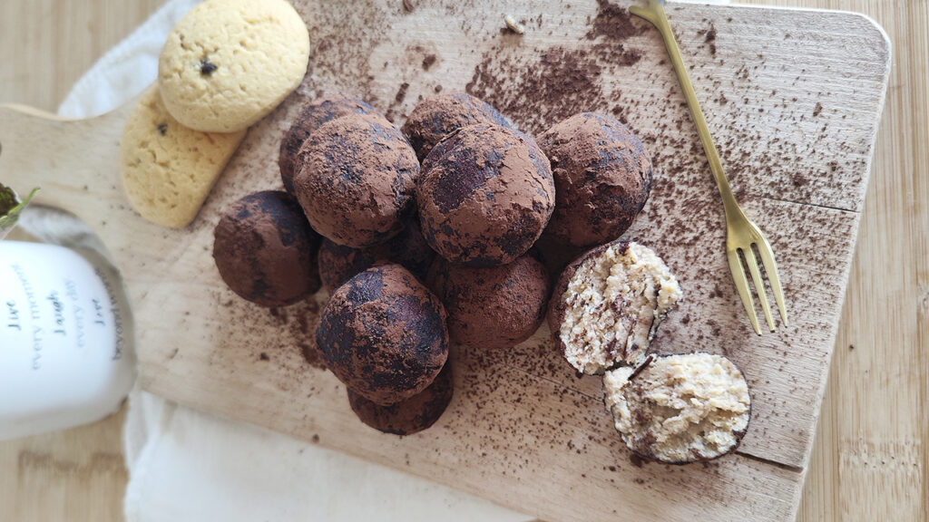 Tartufi keto al caffè