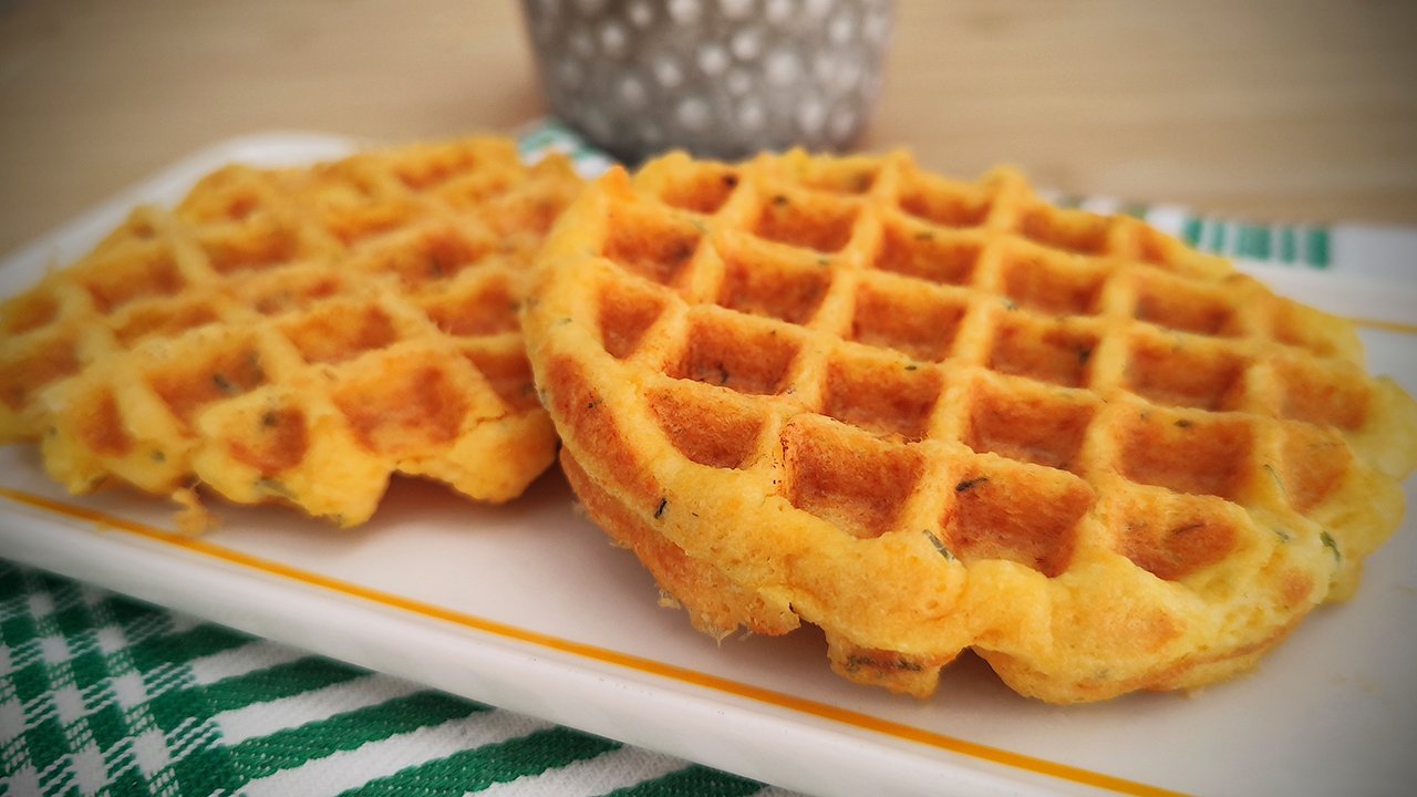 Waffle Keto al pollo