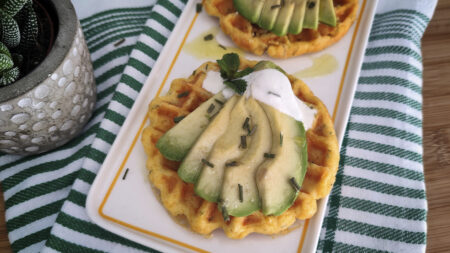Waffle Keto al pollo