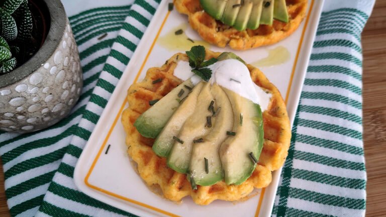 Waffle Keto al pollo