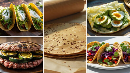 5 ricette di piadine chetogeniche