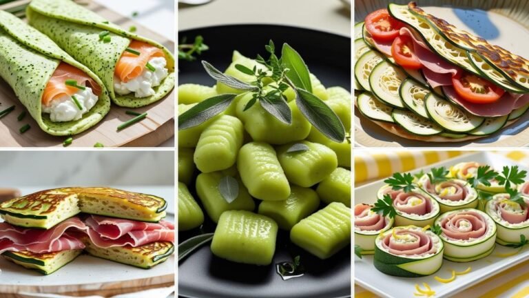 5 ricette keto estive con le zucchine