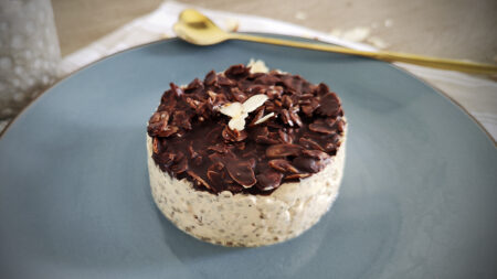 Chia pudding keto estivo al caffè