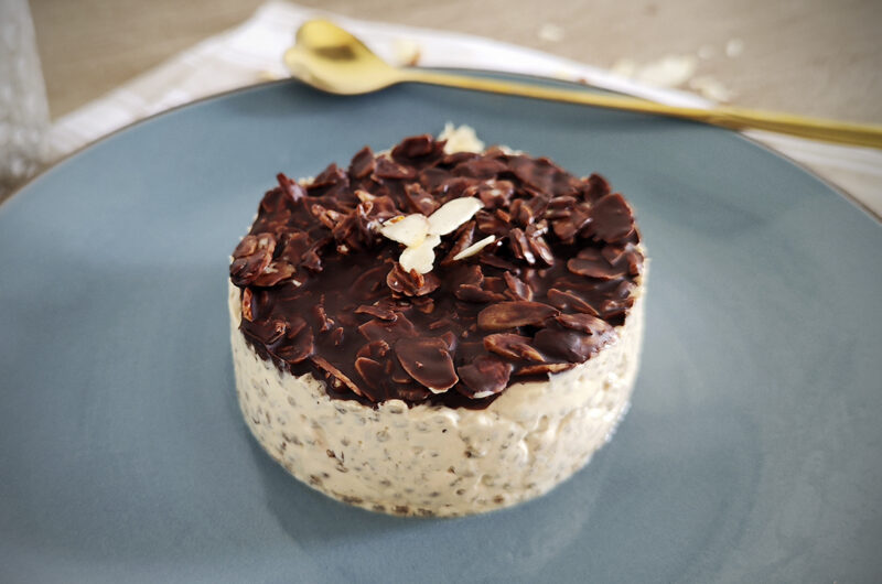Chia pudding keto estivo al caffè