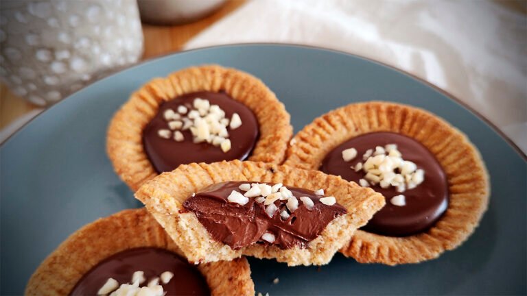 Crostatine keto estive al cioccolato