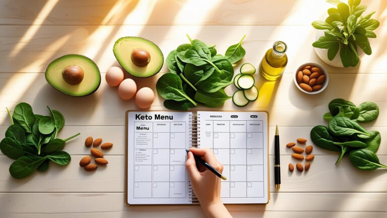 Pianificare un menu settimanale keto senza stress