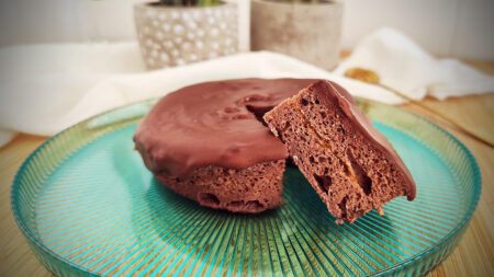 Mini Sacher Torte Keto al microonde