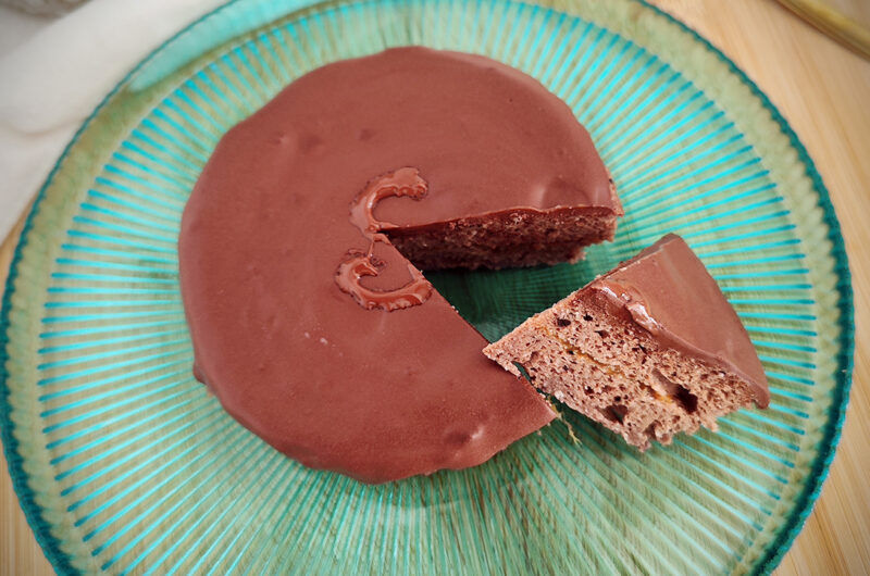 Mini Sacher Torte Keto al microonde