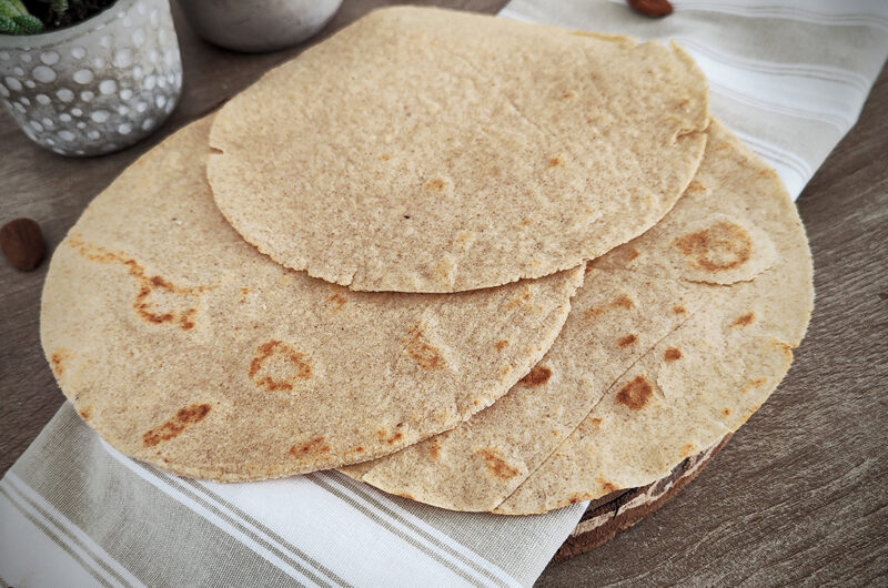 Piadina keto veloce con 3 ingredienti