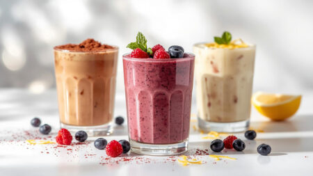 3 Frullati keto con olio MCT
