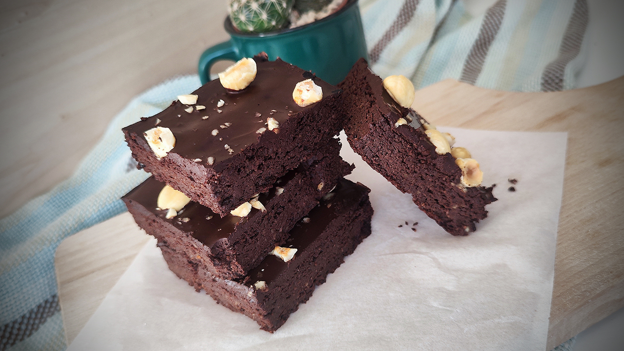 Brownies all’avocado chetogenico