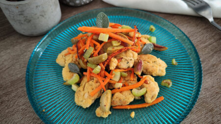 Gnocchi di pollo chetogenici