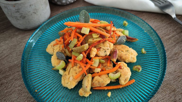 Gnocchi di pollo chetogenici