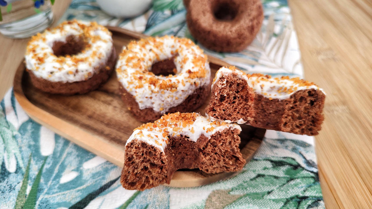 Ciambelle keto alla cannella