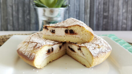 Basta canditi e zucchero: questa cassata pancake keto è tutta un’altra storia! Cassata pancake chetogenica