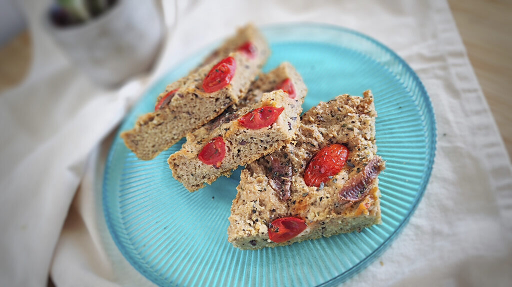 Focaccia keto fatta in casa