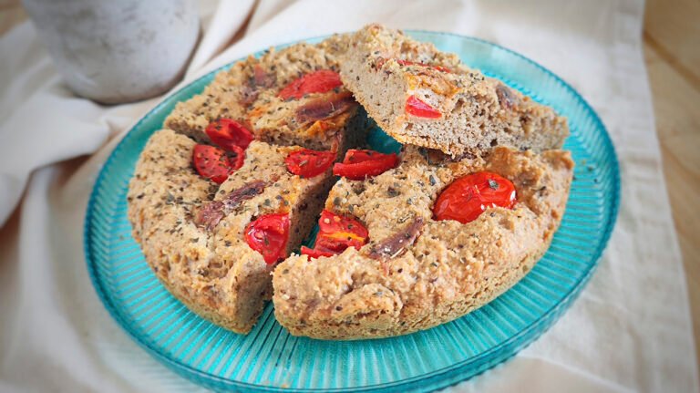 Focaccia keto fatta in casa