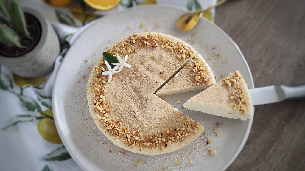 Torta di ricotta chetogenica