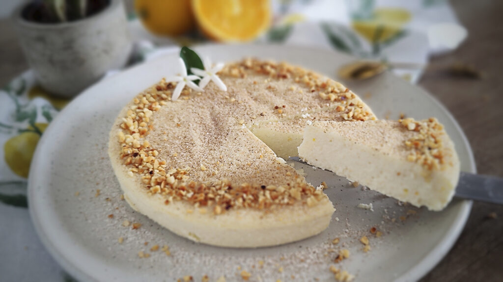 Torta di ricotta chetogenica