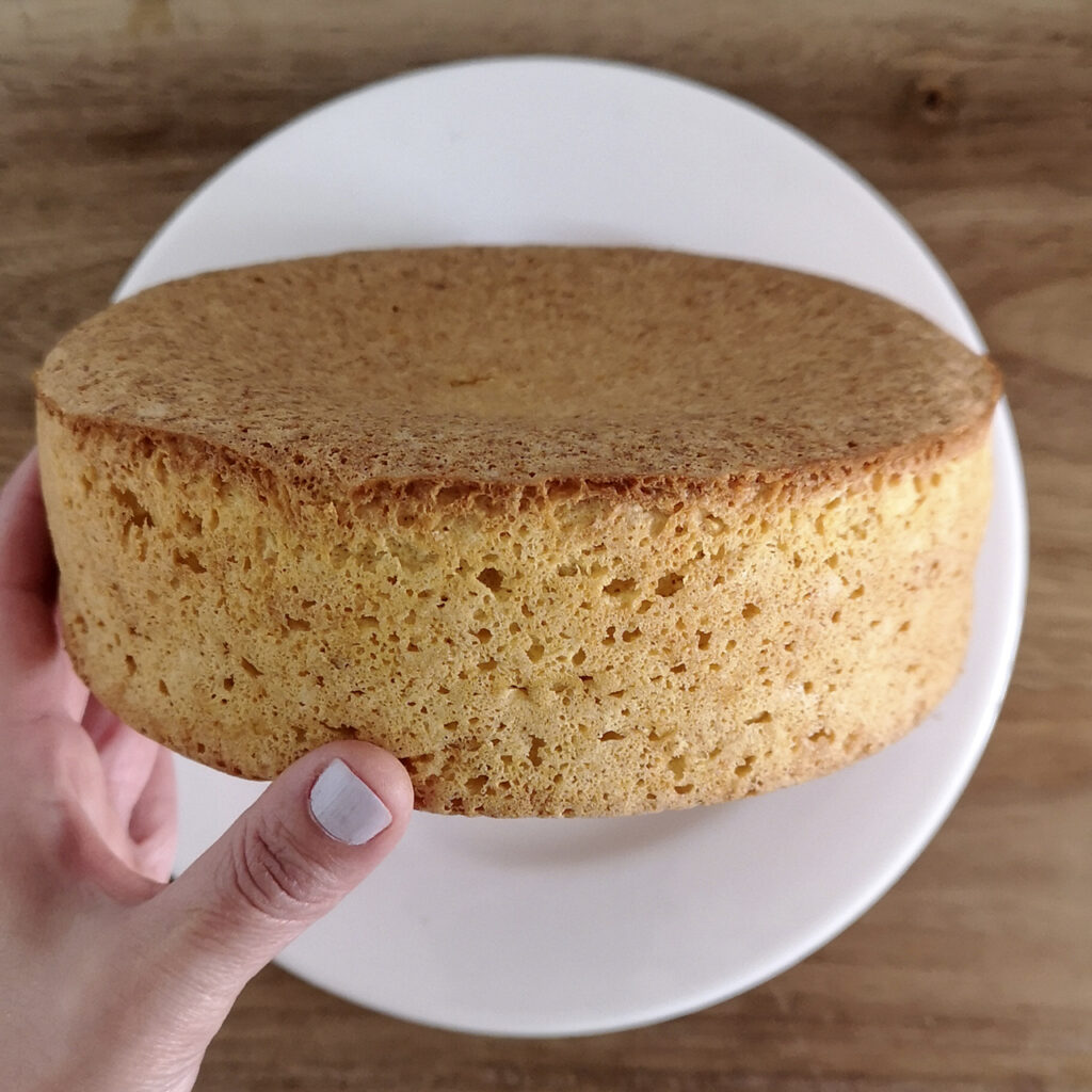 Pan di Spagna chetogenico