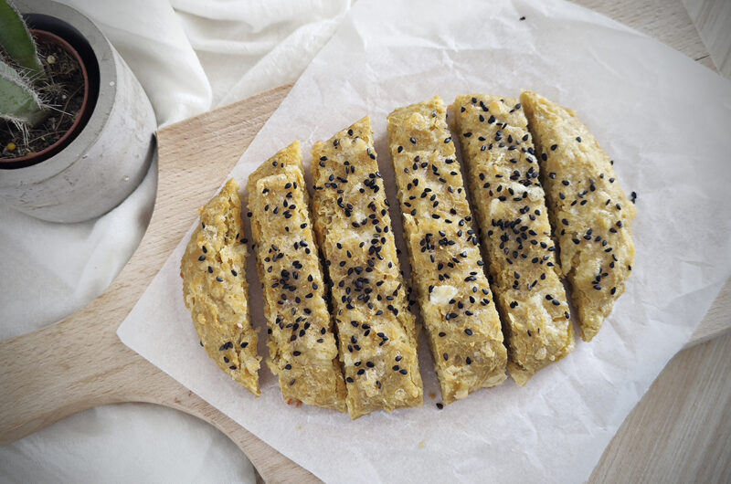 Pane pizza keto all’aglio in 20 minuti