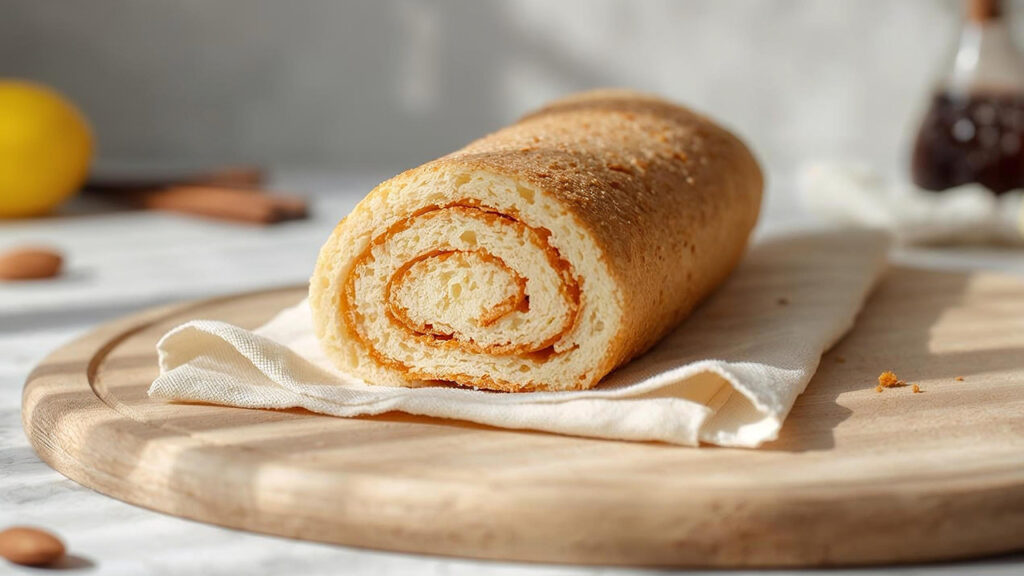 Il segreto per un rotolo keto morbido che non si rompe Pasta biscotto keto