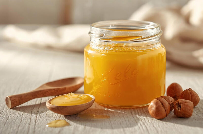 Burro ghee fatto in casa ideale per ricette keto