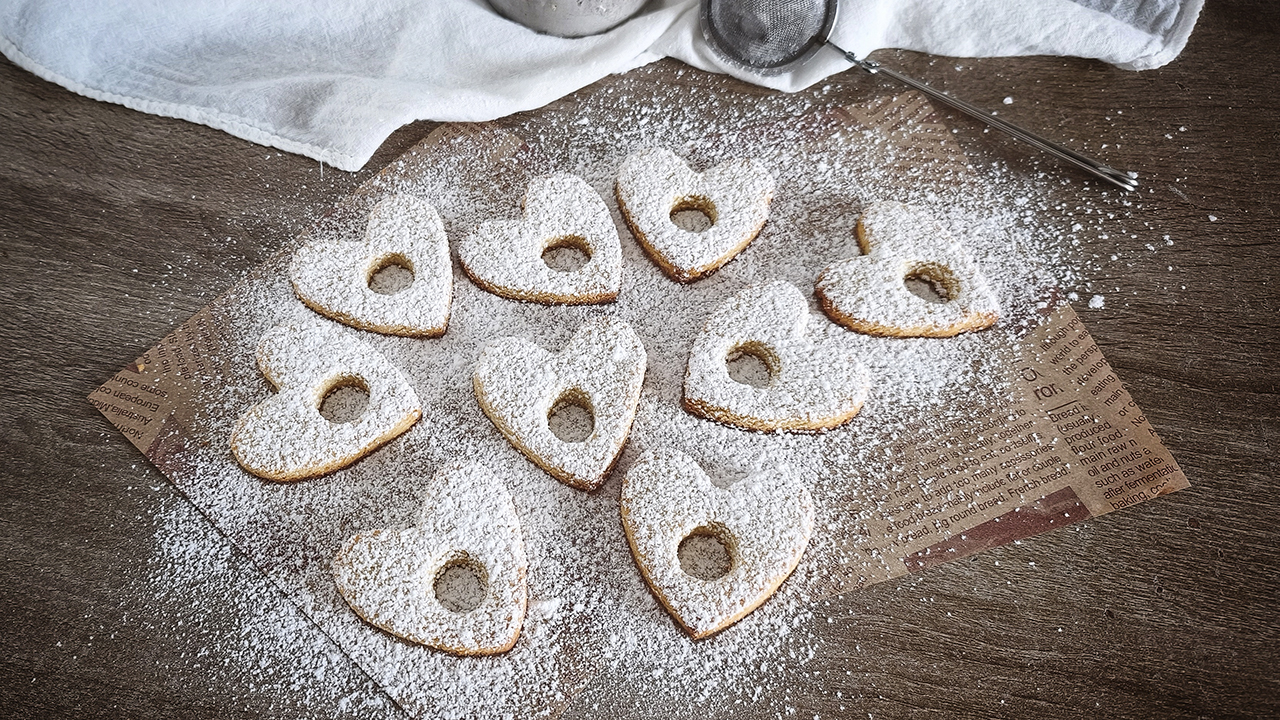 Biscotti keto occhio di bue