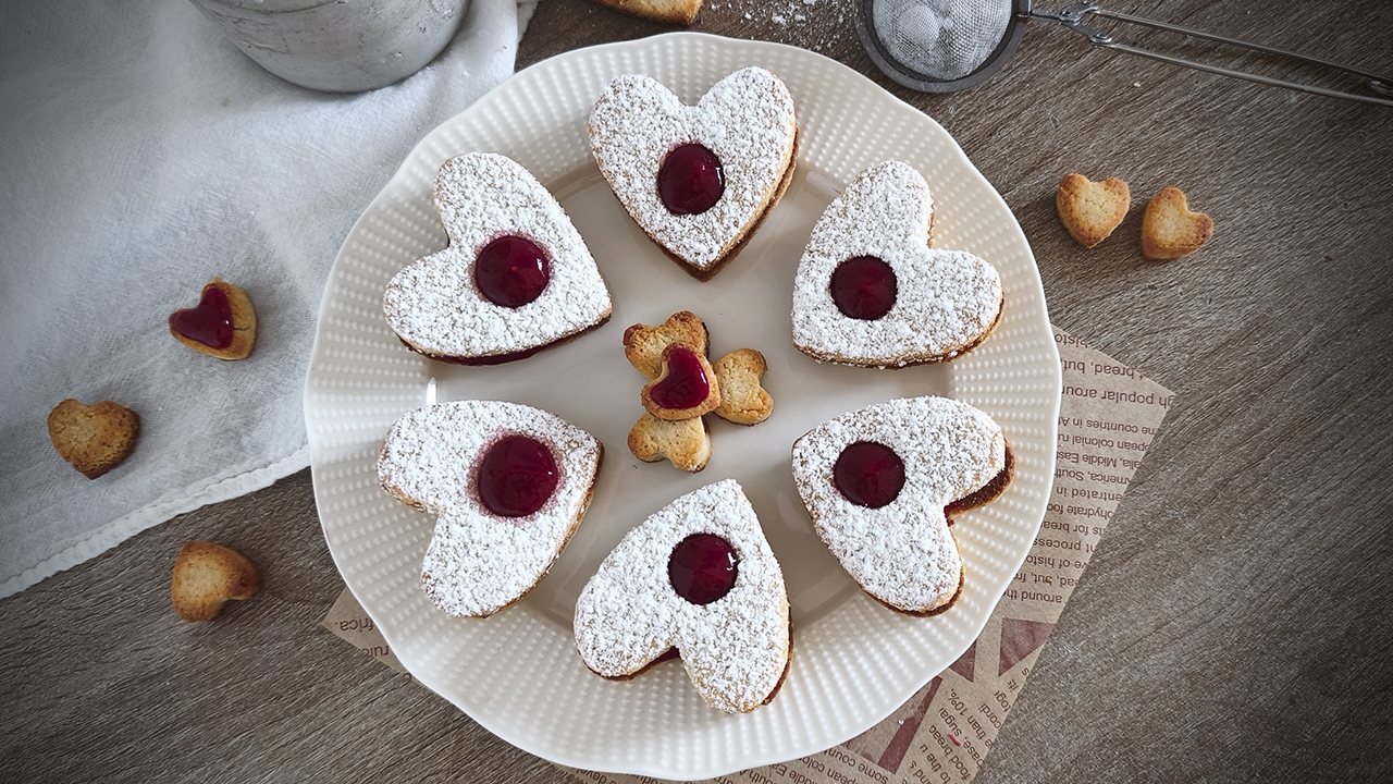 Biscotti keto occhio di bue