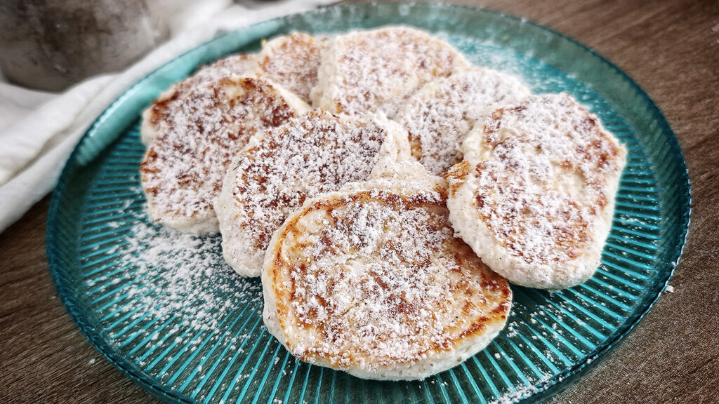 Frittelle di ricotta keto senza farina